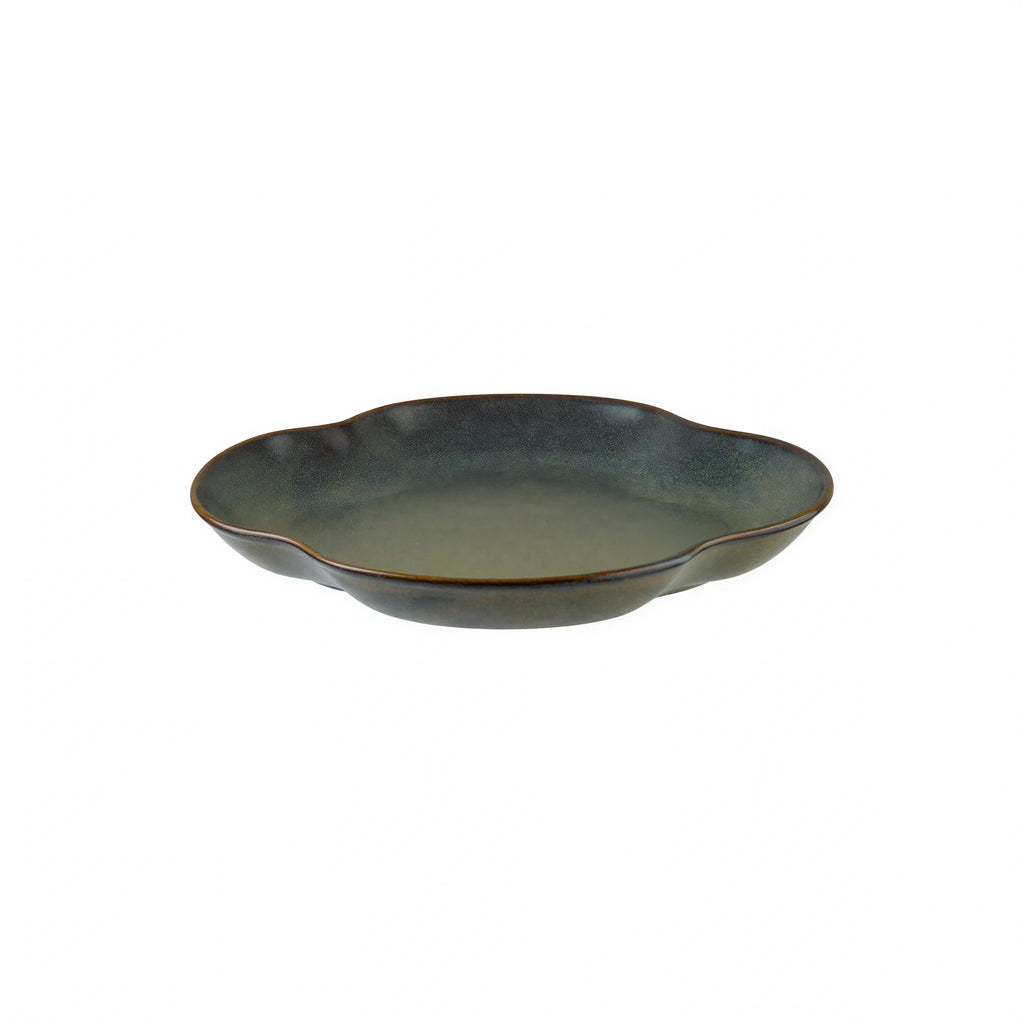 Global Tableware Collective Bonna, East BNGOIEAT24CK Deep Rim Porcelain Plate, Round, 9.5 in, 18.5 oz