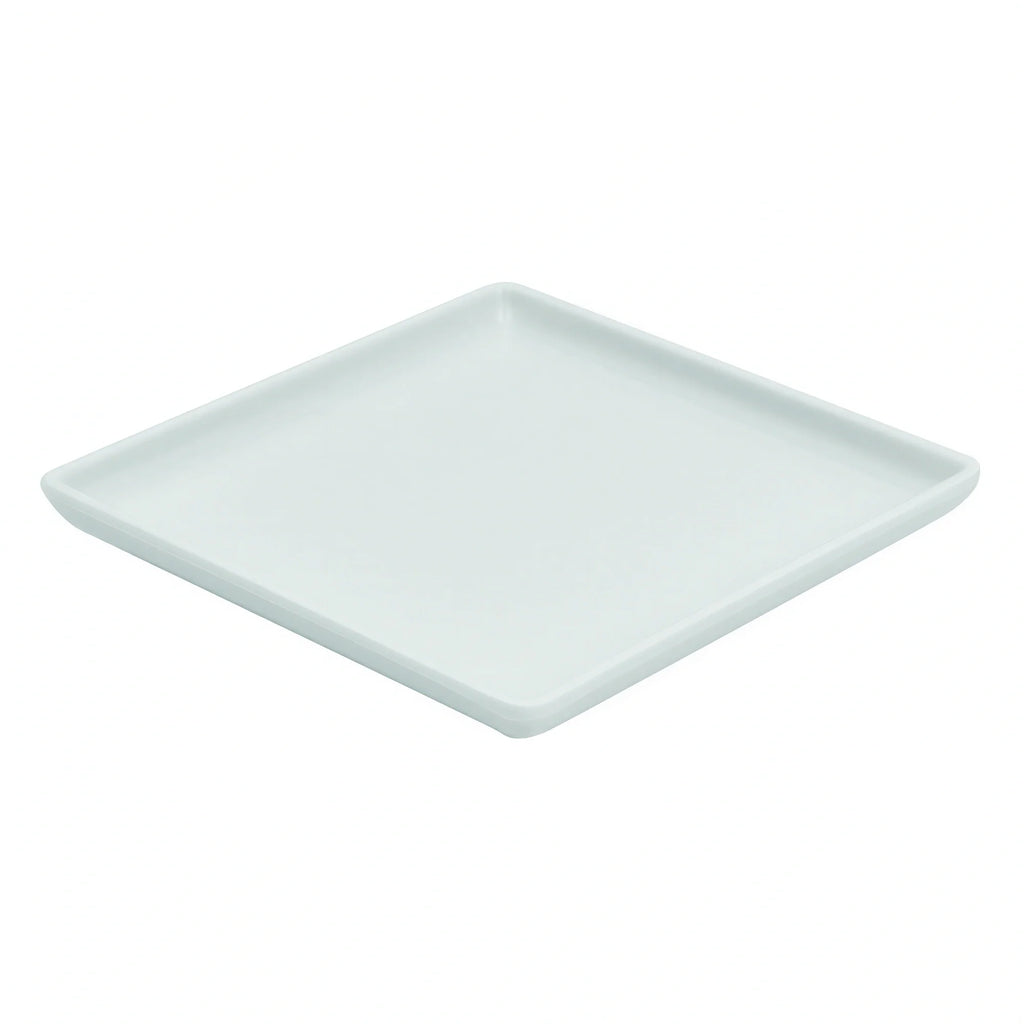 Global Tableware Collective Dalebrook, Appetite DBT1641 Square Melamine Dish, White, 4-1/8" x 4-1/8" x 5/8"