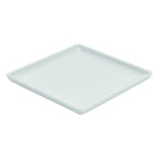 Global Tableware Collective Dalebrook, Appetite DBT1641 Square Melamine Dish, White, 4-1/8" x 4-1/8" x 5/8"