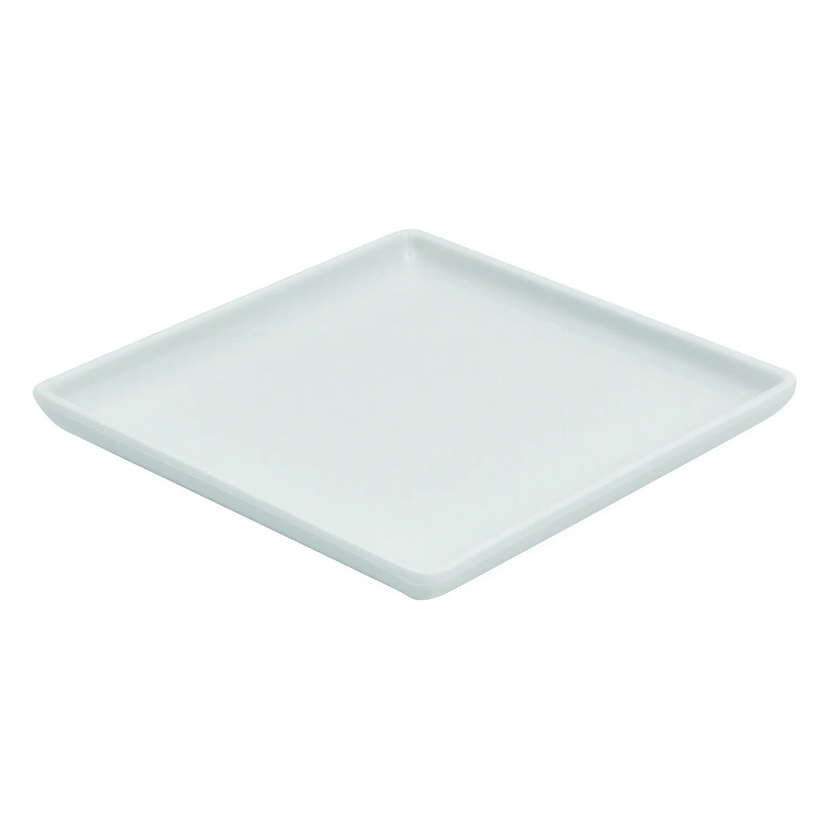 Global Tableware Collective Dalebrook, Appetite DBT1641 Square Melamine Dish, White, 4-1/8" x 4-1/8" x 5/8"