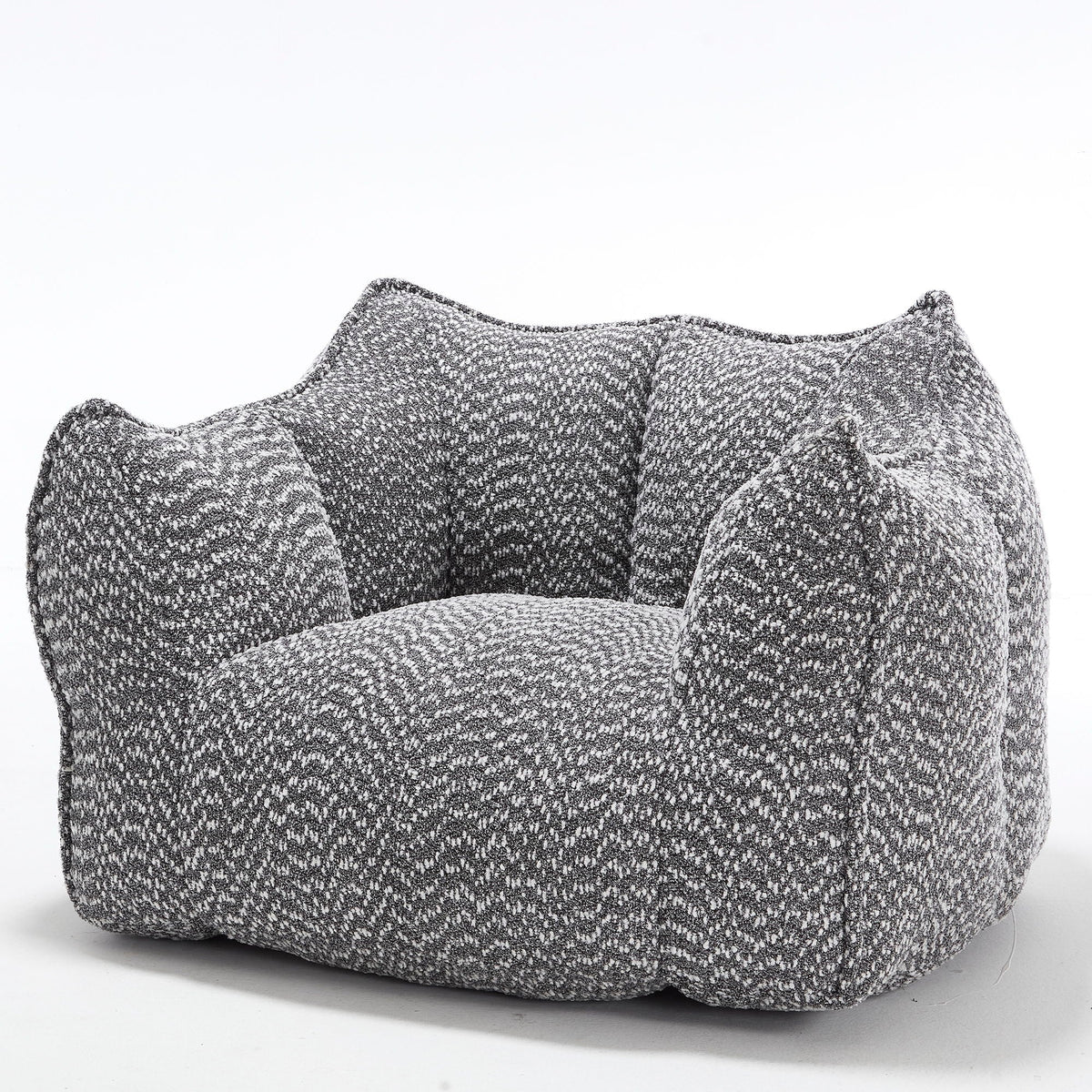 Chenille Arm Chair with Highly Resilient Foam - Multiple Colors