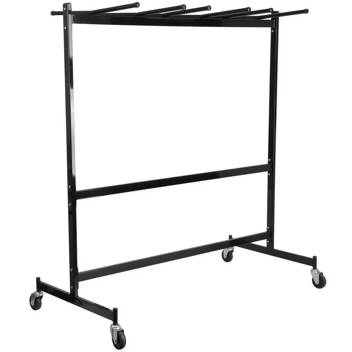 Flash Furniture XU-CT-DOLLY-GG Chair and Table Combo Dolly, Holds up to 42 Folding Chairs and 8 Tables, 66"W x 37-1/2"D x 71-1/2"H, Black