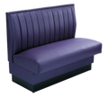 ATSMFG ATS AT&S-ASD-W42-12CH GR7 MFG Single Upholstered Booth, 30"L x 42"H, 12-Channel Back