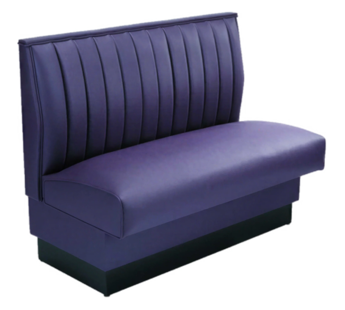 ATSMFG ATS AT&S-ASD-W42-12CH GR7 MFG Single Upholstered Booth, 30"L x 42"H, 12-Channel Back