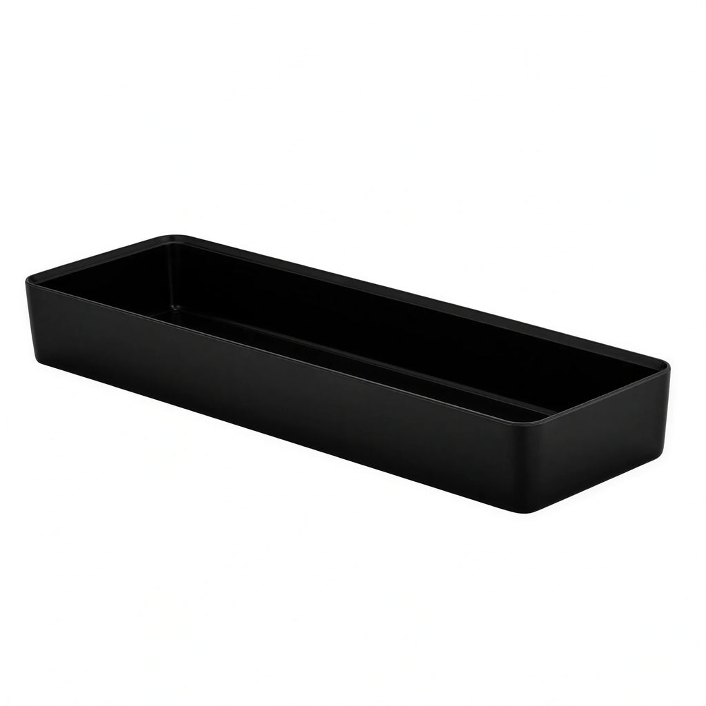 Global Tableware Collective Dalebrook, Kata DBTB4228 Rectangular Melamine Salad Bar Crock, 4.5 qt, Black, 20-1/2 x 6-7/8 x 2-3/4 in