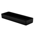 Global Tableware Collective Dalebrook, Kata DBTB4228 Rectangular Melamine Salad Bar Crock, 4.5 qt, Black, 20-1/2 x 6-7/8 x 2-3/4 in