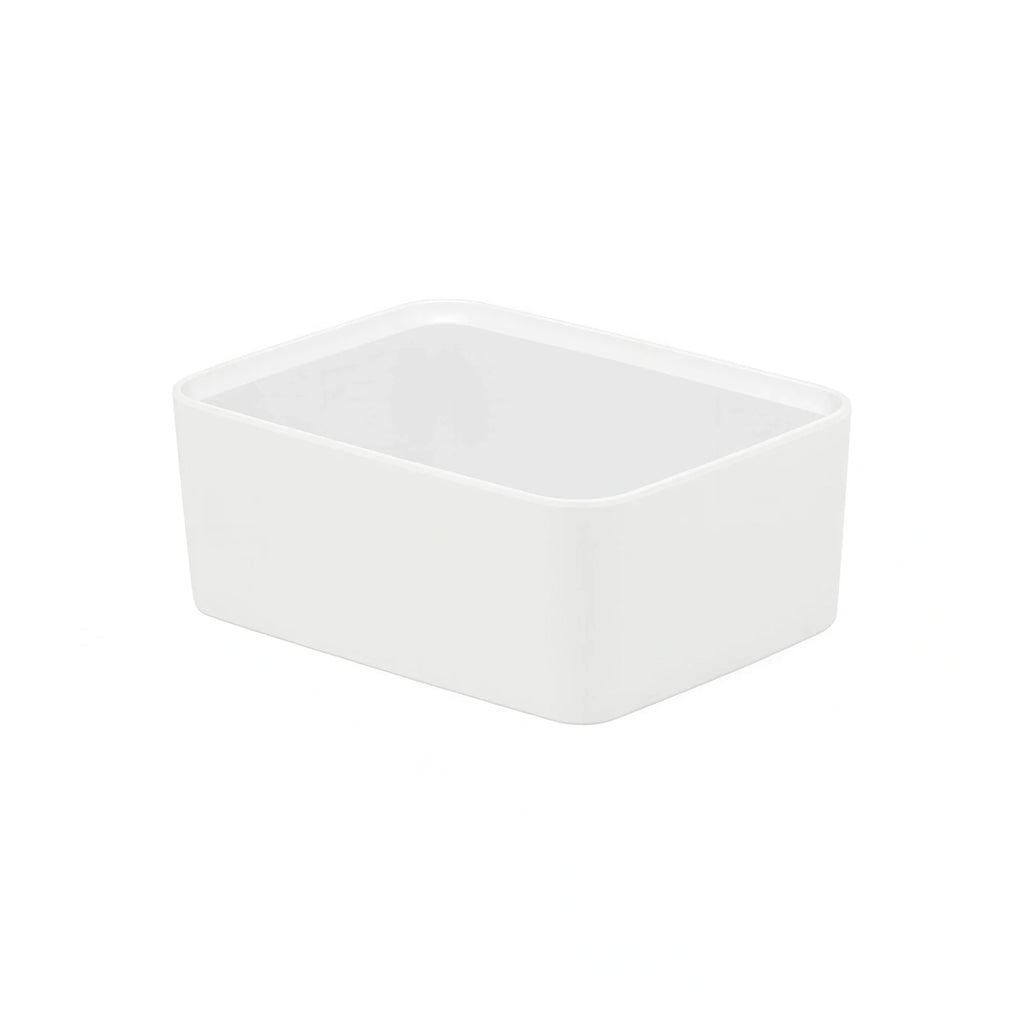 Global Tableware Collective Dalebrook, Kata DBTW4224 Rectangular Melamine Salad Bar Crock, White, 28.75 oz, 6-7/8" x 5-1/8" x 2-3/4"