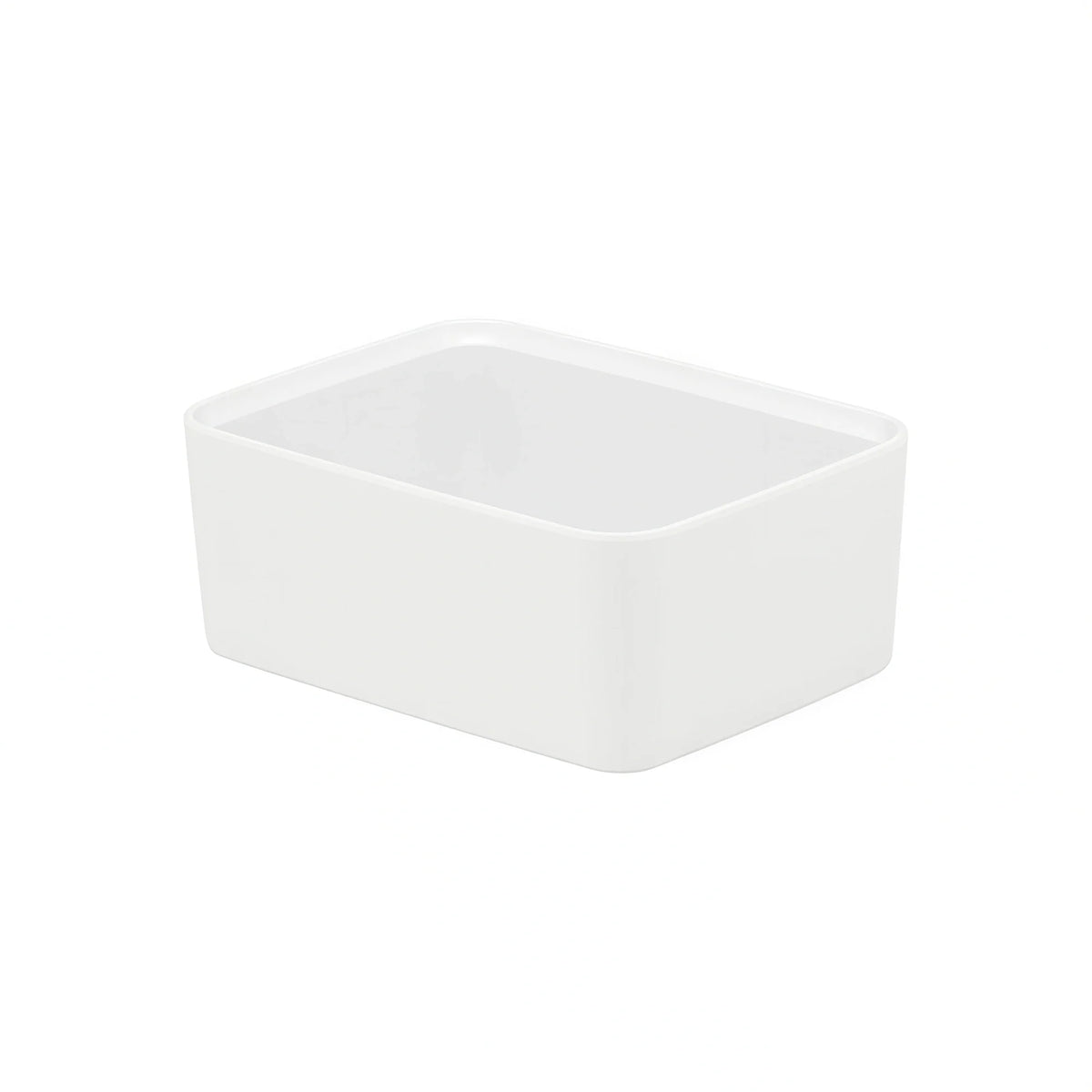 Global Tableware Collective Dalebrook, Kata DBTW4224 Rectangular Melamine Salad Bar Crock, White, 28.75 oz, 6-7/8" x 5-1/8" x 2-3/4"