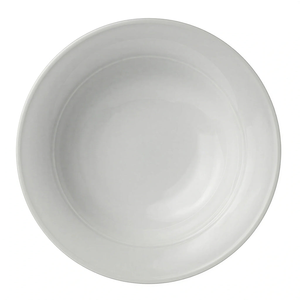 Global Tableware Collective Folio, Serenity 6382P878 Rimmed Porcelain Soup Plate, 14 oz, 9 inch, Round Case of 2 Dozen