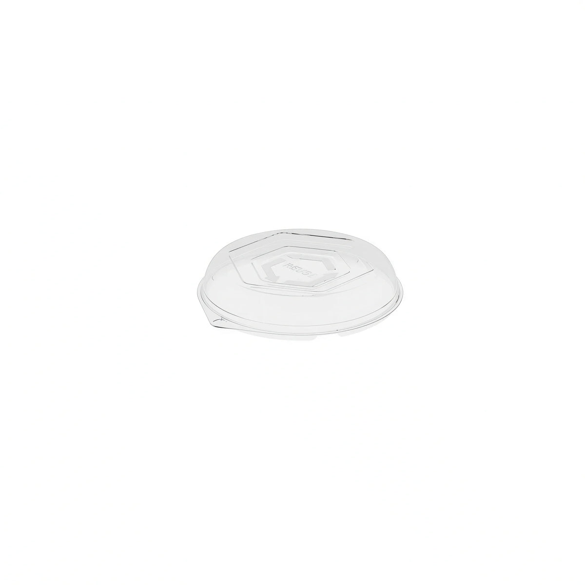 Global Tableware Collective Dalebrook, Hive DBTCC7213L Round Soup & Dessert Lid, Clear SAN Plastic, 4-3/4" x 3/4" 1 Dozen