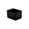 Global Tableware Collective Dalebrook, Kata DBTB4214 Rectangular Melamine Salad Bar Crock, 1.5 qt, Black, 6-7/8" x 5-1/8" x 3-7/8"