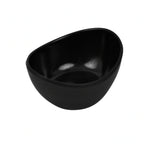 Global Tableware Collective Dalebrook, Reef DBTB1543M Small Oval Melamine Dish, 2 oz, Black Case of 2 Dozen