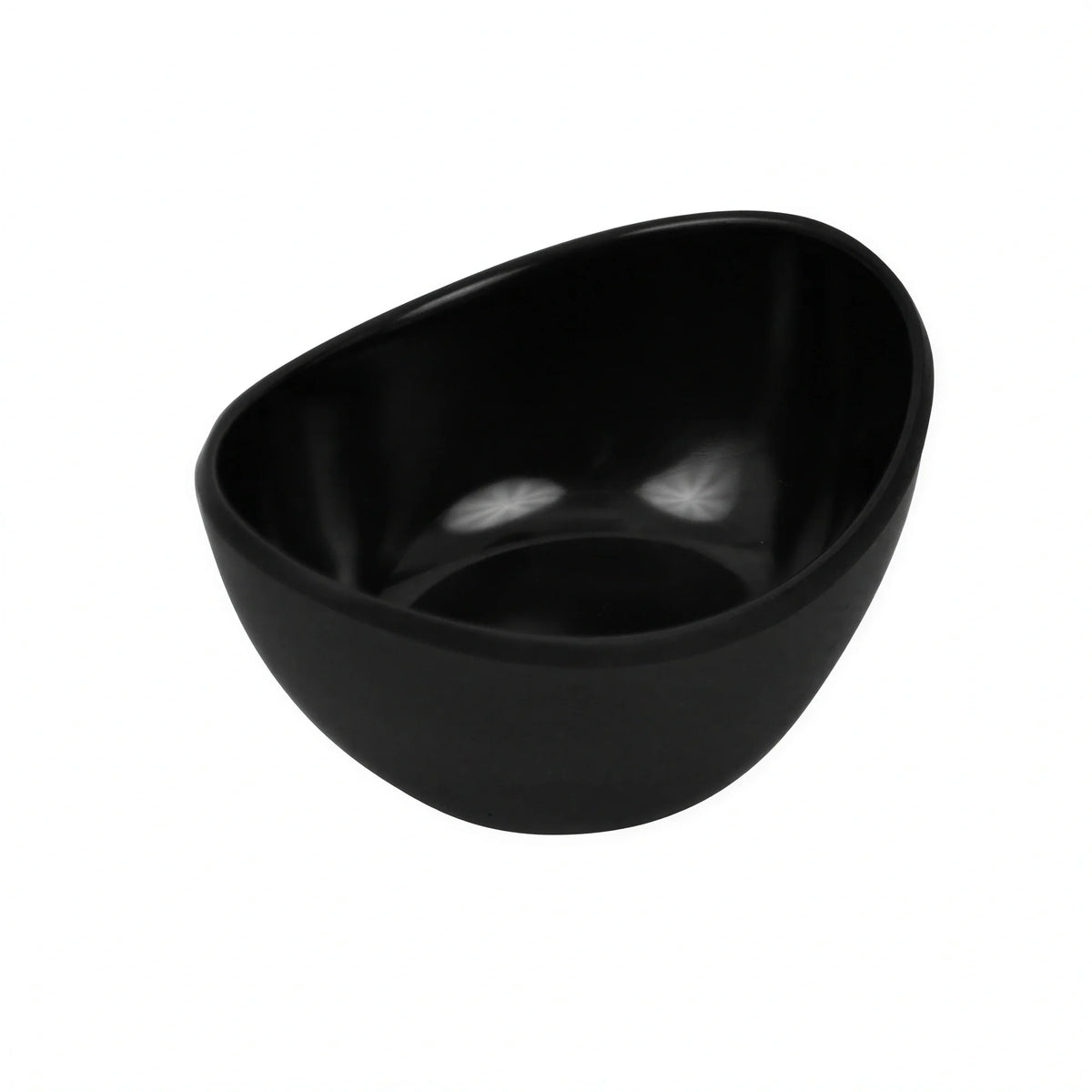 Global Tableware Collective Dalebrook, Reef DBTB1543M Small Oval Melamine Dish, 2 oz, Black Case of 2 Dozen