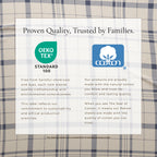 Turkish Cotton Flannel Sheet Set - Plaid & Stripe Collection