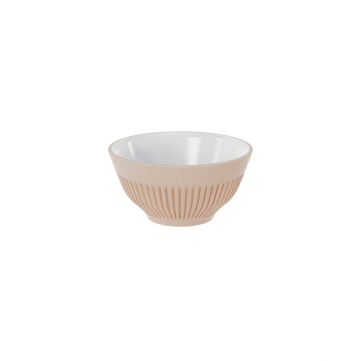 Global Tableware Collective Dalebrook, Talon DBTCM50011 Round Melamine Bowl, 14.25 oz, Oat, 5-1/2" x 2-3/4" 1 Dozen