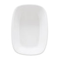 Global Tableware Collective Bonna, Gourmet BNGRM20DKY Porcelain Rectangular Plate, 8" x 5.75"