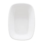 Global Tableware Collective Bonna, Gourmet BNGRM20DKY Porcelain Rectangular Plate, 8" x 5.75"