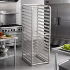 Serv-Ware CWP-RR-16-V 16-Pan Reach-In Refrigerator Pan Rack for 18" x 26" Pans