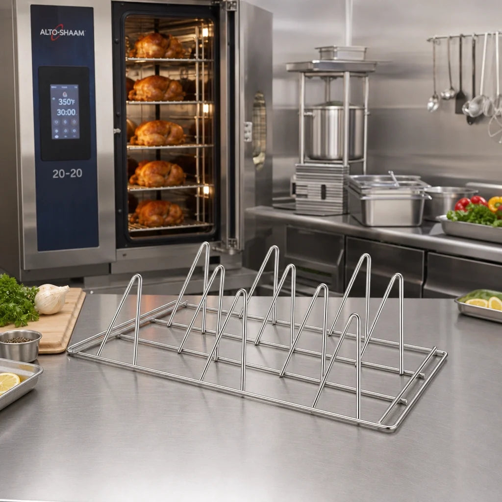 Alto-Shaam SH-22634@2020 Stainless Steel Chicken Rack, 10-Chicken Capacity, for 20-20 Oven