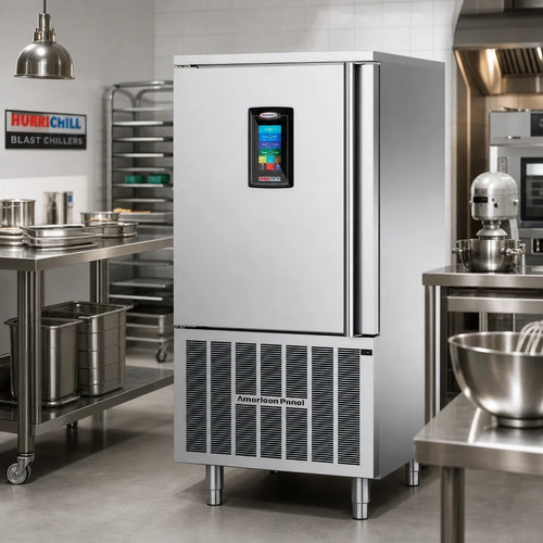 American Panel HURRiCHiLL AP10BCF100-2-P 10-Pan Reach-In Self-Contained Blast Chiller/Shock Freezer, 100 lb Chill / 70 lb Freeze