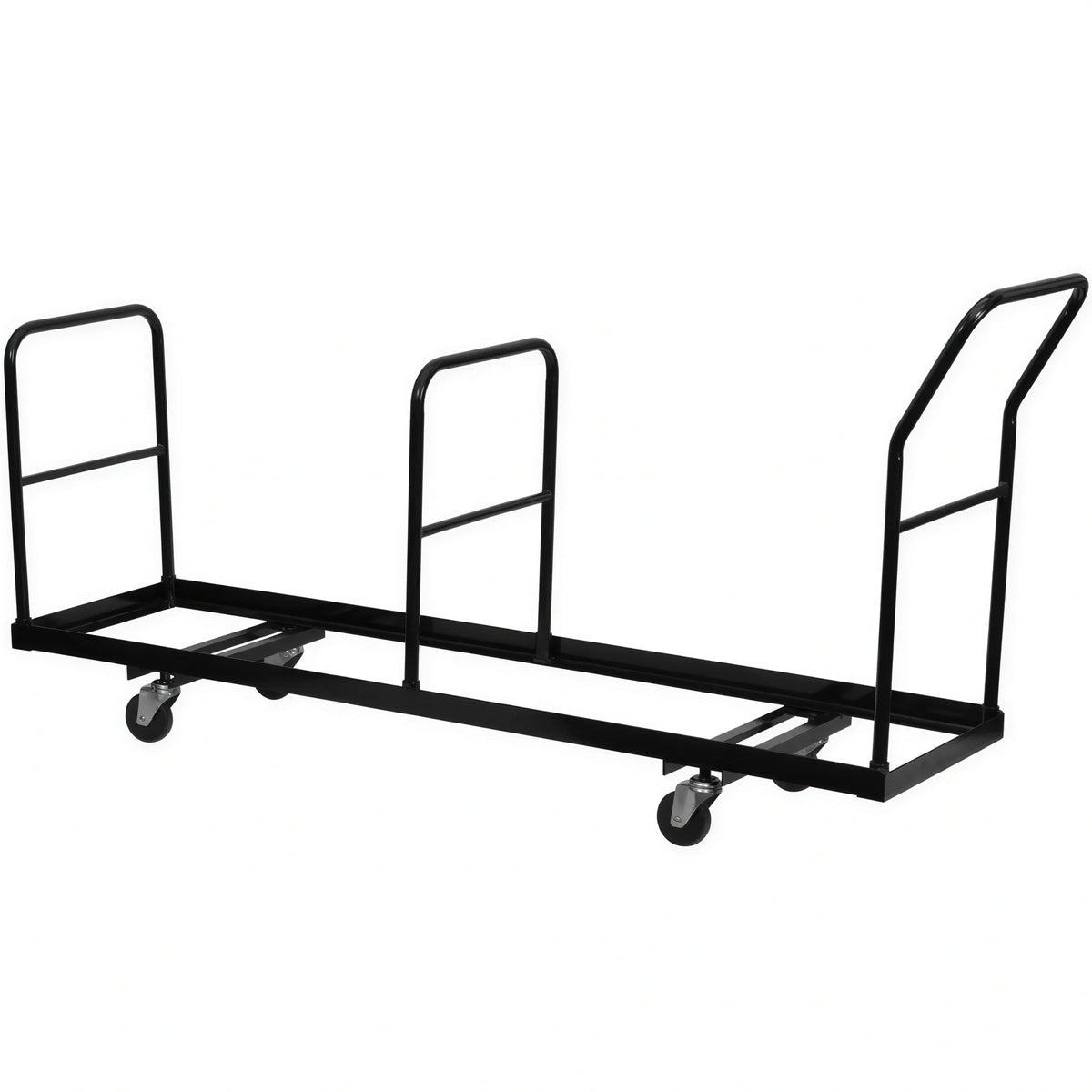 Flash Furniture NG-DOLLY-309-35-GG Folding Chair Dolly, Holds 35 Metal Chairs Upright, 19-1/4"W x 75-1/2"D x 40"H