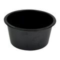 Global Tableware Collective Dalebrook, Barrel DBBLB353 Round Melamine Buffet Bowl Insert, 6 qt, Brown, 10.5 x 6.75 in