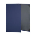 Risch LINEN-3V 8.5X14 Linen Hardback Fold-Out Menu Cover, 8-1/2 x 14 in, 3-View Case of 25