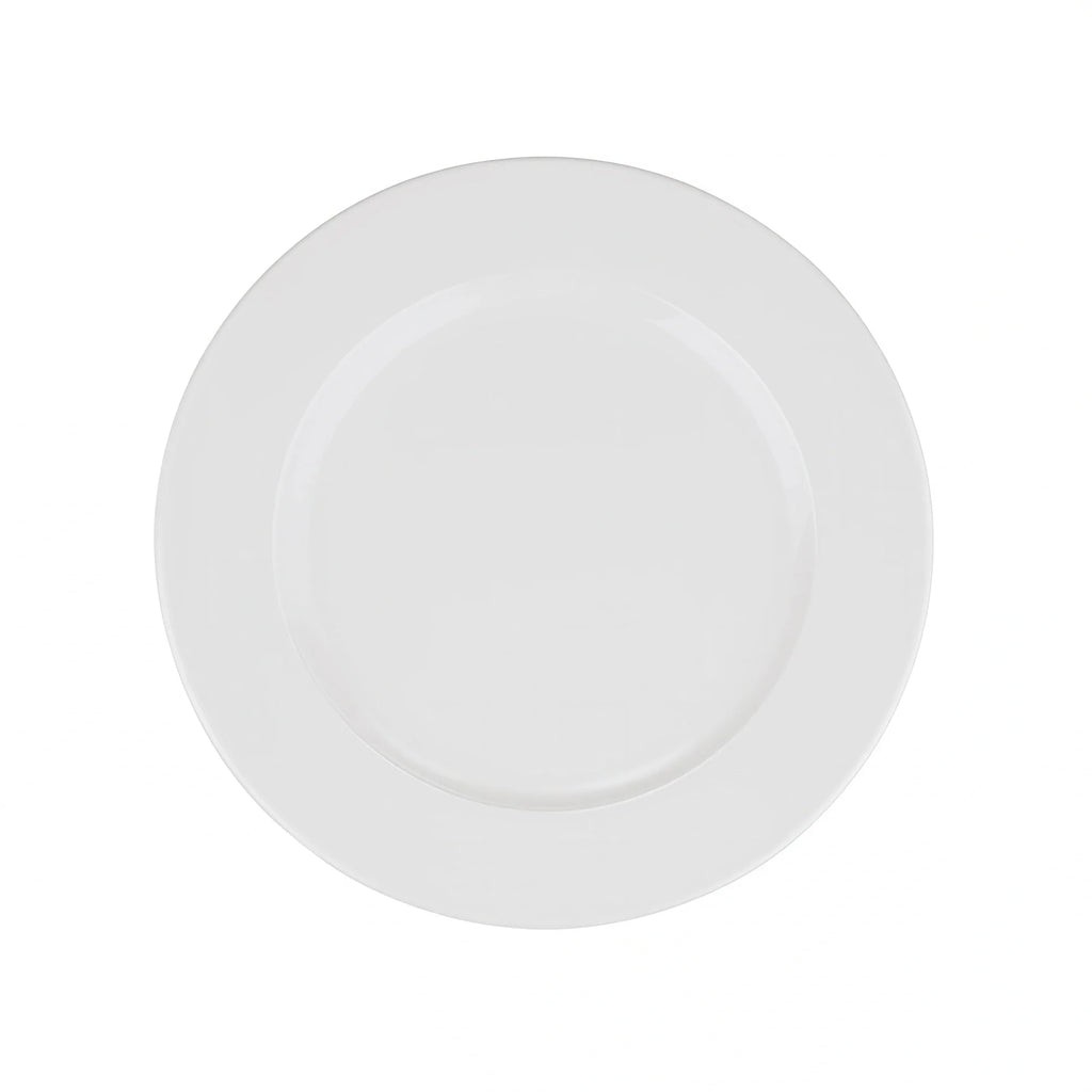 Global Tableware Collective Bonna, Banquet BNBNC15DZ Round Porcelain Flat Plate, 6 in, Flat Edge 1 Dozen