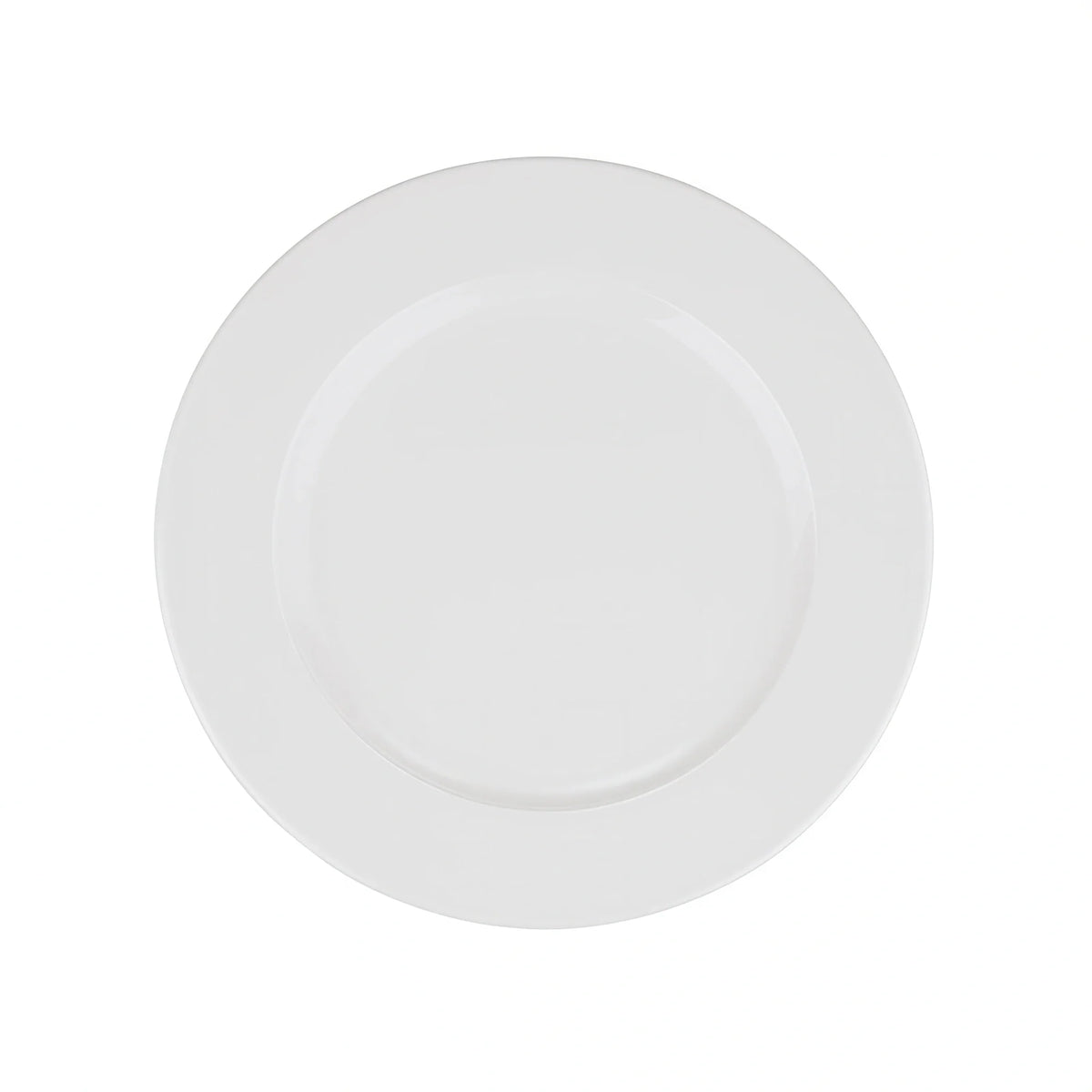 Global Tableware Collective Bonna, Banquet BNBNC15DZ Round Porcelain Flat Plate, 6 in, Flat Edge 1 Dozen