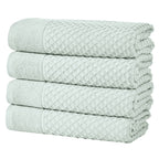 Cotton Diamond Waffle Weave Bath Towel Set - Grayson Collection