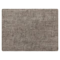 Steelite Modern Twist MTPLLN011216 Rectangular Silicone Placemat, 12 x 16 Inches, Linen Pattern, Chocolate 1 Dozen