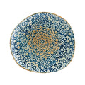 Global Tableware Collective Bonna, Vago BNALHVAO25DZ Porcelain Flat Plate, Round, Flat Edge, 9-7/8 in
