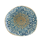Global Tableware Collective Bonna, Vago BNALHVAO25DZ Porcelain Flat Plate, Round, Flat Edge, 9-7/8 in