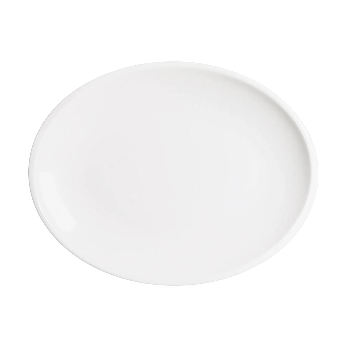 Global Tableware Collective Bonna, Moove BNMOV36OV Porcelain Oval Plate, 14-3/8 x 11-1/4 x 1 in