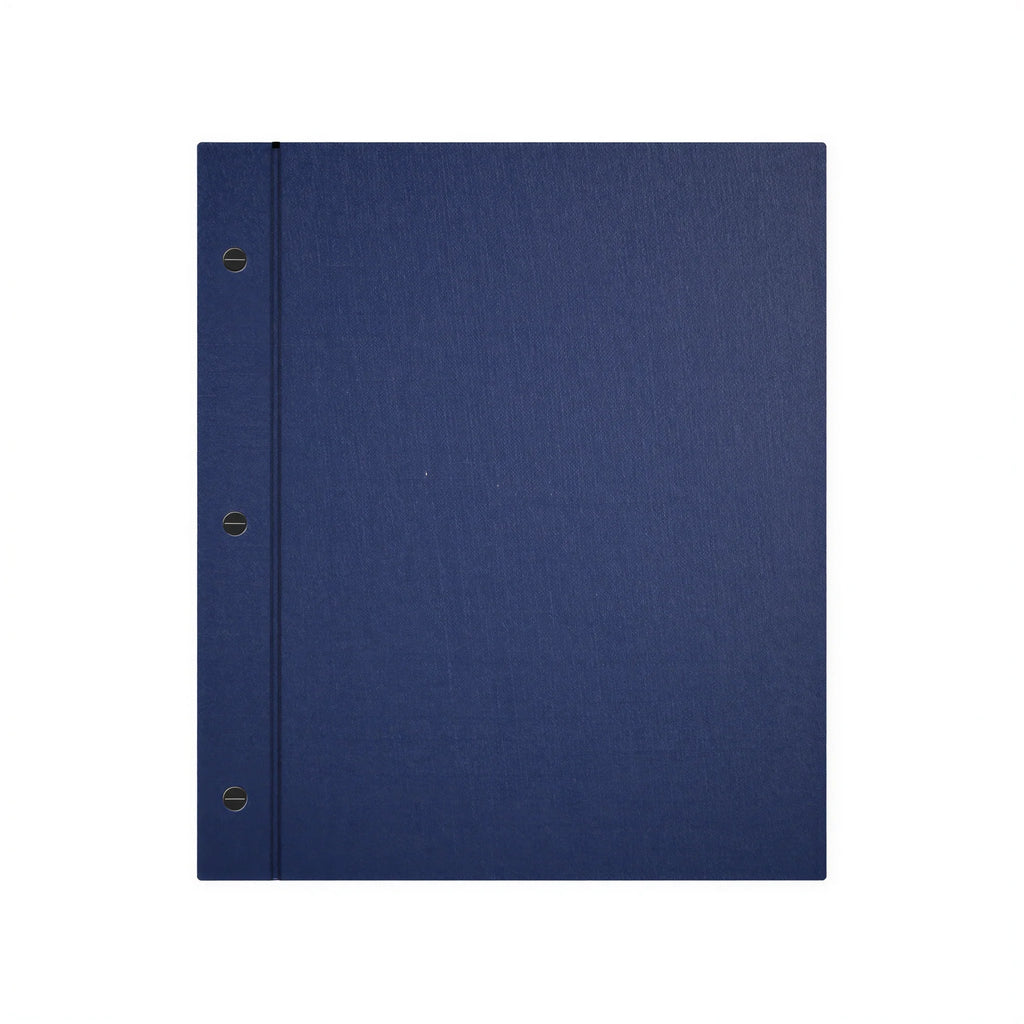 Risch CMBFF-LINEN 8.5X11 Linen Menu Cover, Hardback Binder, 8-1/2 x 11-Inch, Black Interior Case of 25