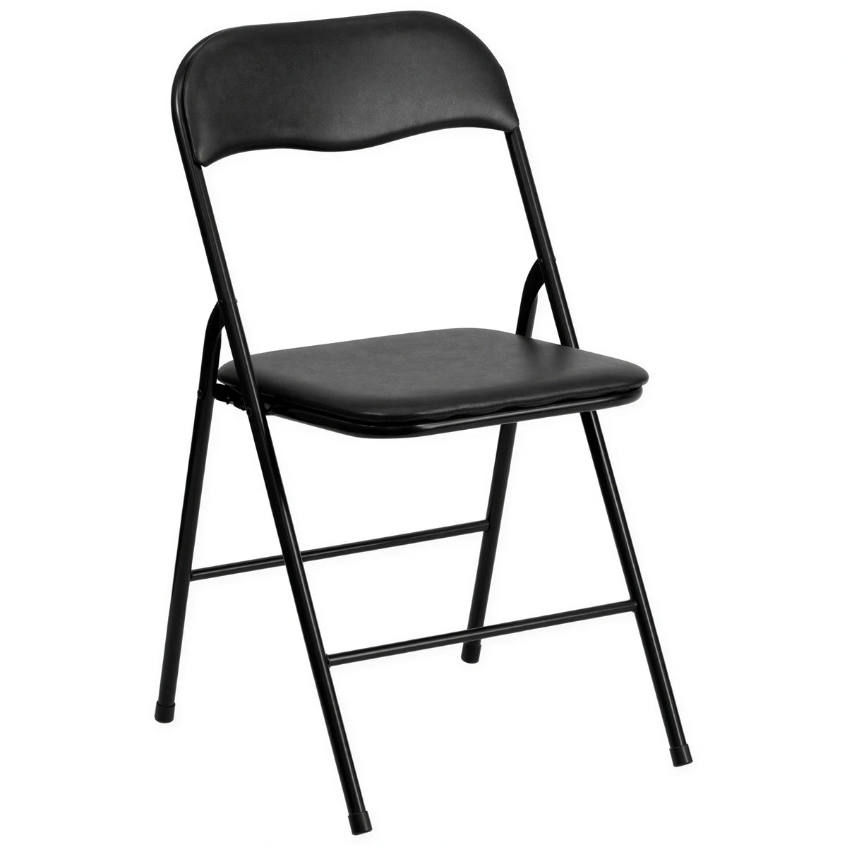 Flash Furniture JB-1-GG Folding Card Table and Chair Set, 33-1/2" Square, 27-3/4" High, 4 Chairs, Black