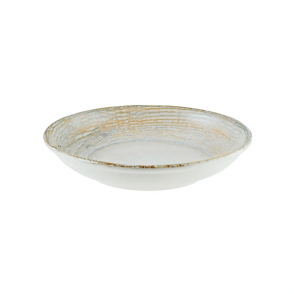 Global Tableware Collective Bonna, Gourmet BNPTRGRM15CK Round Porcelain Deep Plate, Deep Rim, 6" x 1.5", 11.25 oz 1 Dozen