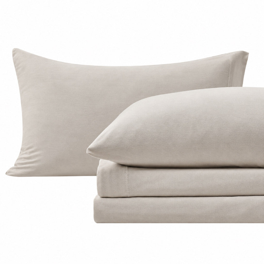 100% Organic Cotton Jersey Knit Sheets