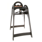 AllPoints Foodservice Parts & Supplies 86385 Restaurant High Chair, Black Plastic