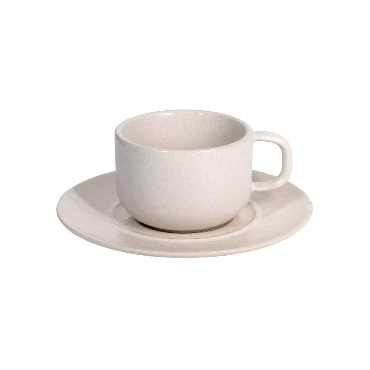 Global Tableware Collective Mesa Ceramics FF0336170000 7.5 oz Stoneware Tea Cup, Gota Chalk