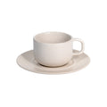 Global Tableware Collective Mesa Ceramics FF0336170000 7.5 oz Stoneware Tea Cup, Gota Chalk