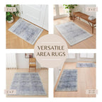 Distressed Moroccan Machine Washable Accent Area Rug & Runner 2 Pack - Neve Collection