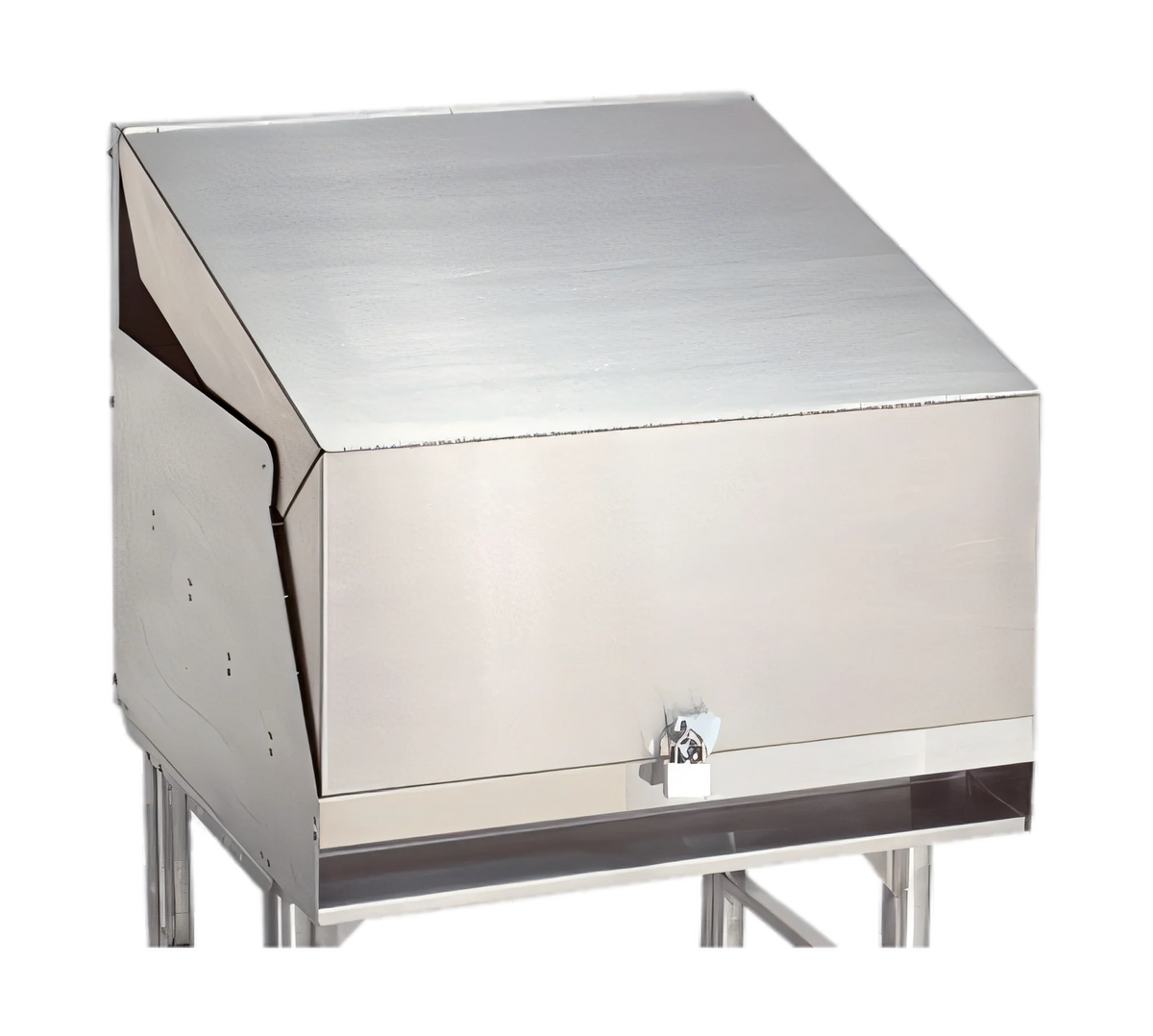 Advance Tabco Special Value Series LD-1824-X Freestanding Stainless Steel 5-Step Liquor Bottle Display, Approximately 30-Bottle Capacity