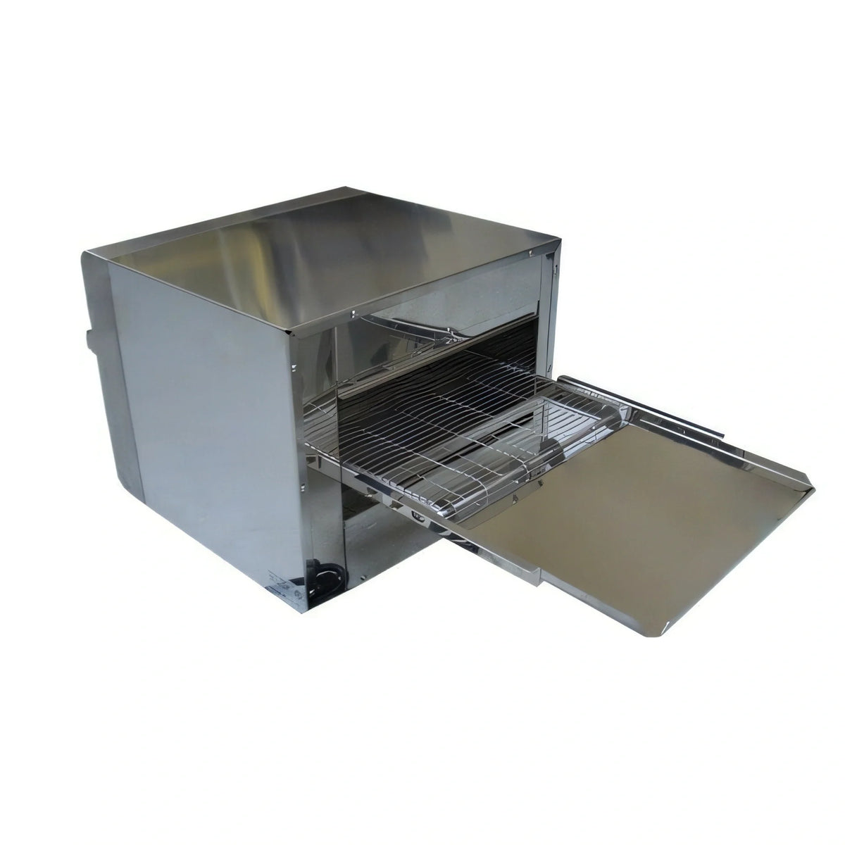 DoughXpress BakeryXpress DXP-CB001 14-Inch Countertop Electric Conveyor Baker, Single-Deck, Variable-Speed, 220/240V