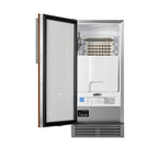 Summit Commercial Summit Appliance BIM44GCSSIF Commercial Built-In/Freestanding Full-Size Dice Ice Machine, 25 lb Bin, Stainless Steel