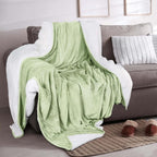 Velvet Plush Sherpa Bed Blanket - Sherpa Fleece Collection