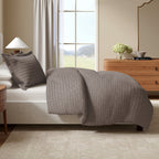100% Cotton Honeycomb Waffle Duvet Set - Mattea Collection