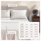 Turkish Cotton Flannel Sheet Set - Winter Floral Collection
