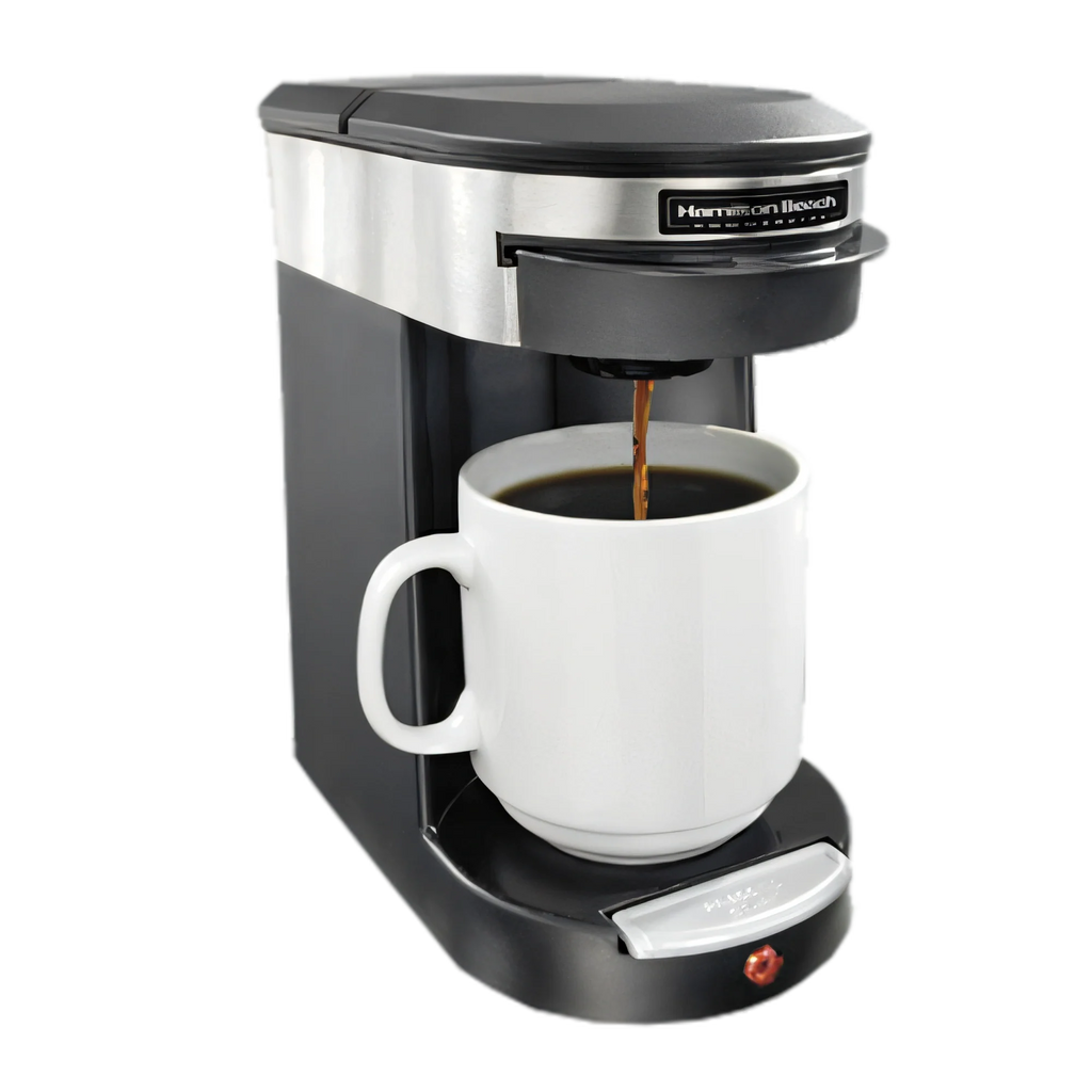 Hamilton Beach Commercial HDC200S-CE Hamilton Beach Single-Cup Pod Coffee Maker, Front-Loading, 230V, Black Case of 6