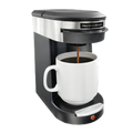 Hamilton Beach Commercial HDC200S-CE Hamilton Beach Single-Cup Pod Coffee Maker, Front-Loading, 230V, Black Case of 6